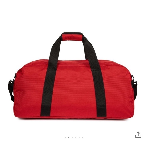 NWT Undercover X Eastpak Edition Recycled Canvas Duffle Bag In Red - Picture 4 of 8
